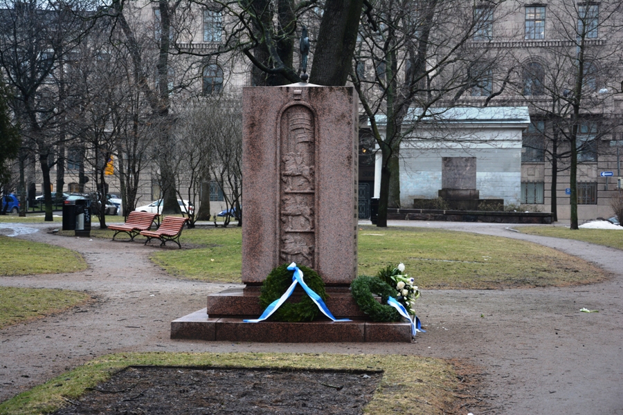 Memorial a los soldados finlandeses que combatieron por la independencia de Estonia