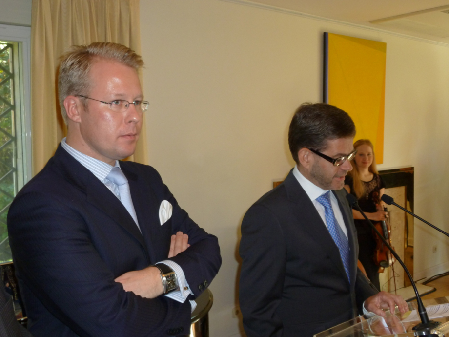 Junto a Pekka Tolonen, fiel y leal colaborador desde su responsabilidad en FINPRO