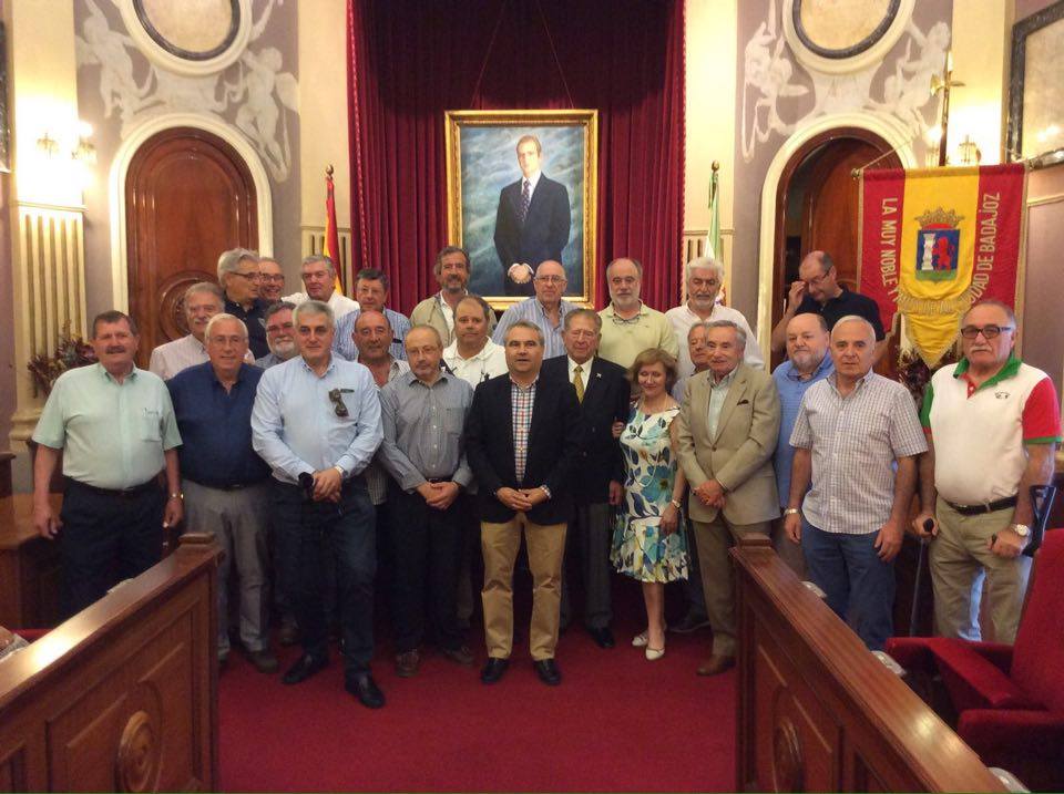 Emotivo encuentro de “trasatlánticos” en Badajoz