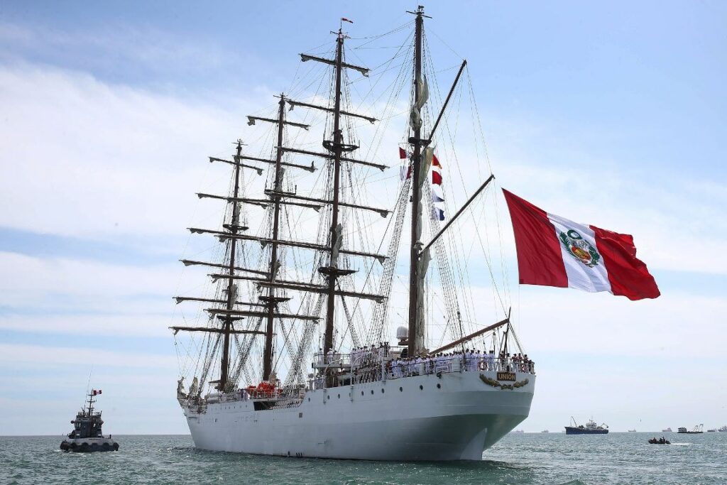 El buque-escuela peruano “Unión” visitará La Coruña, Cádiz y Santa Cruz de Tenerife