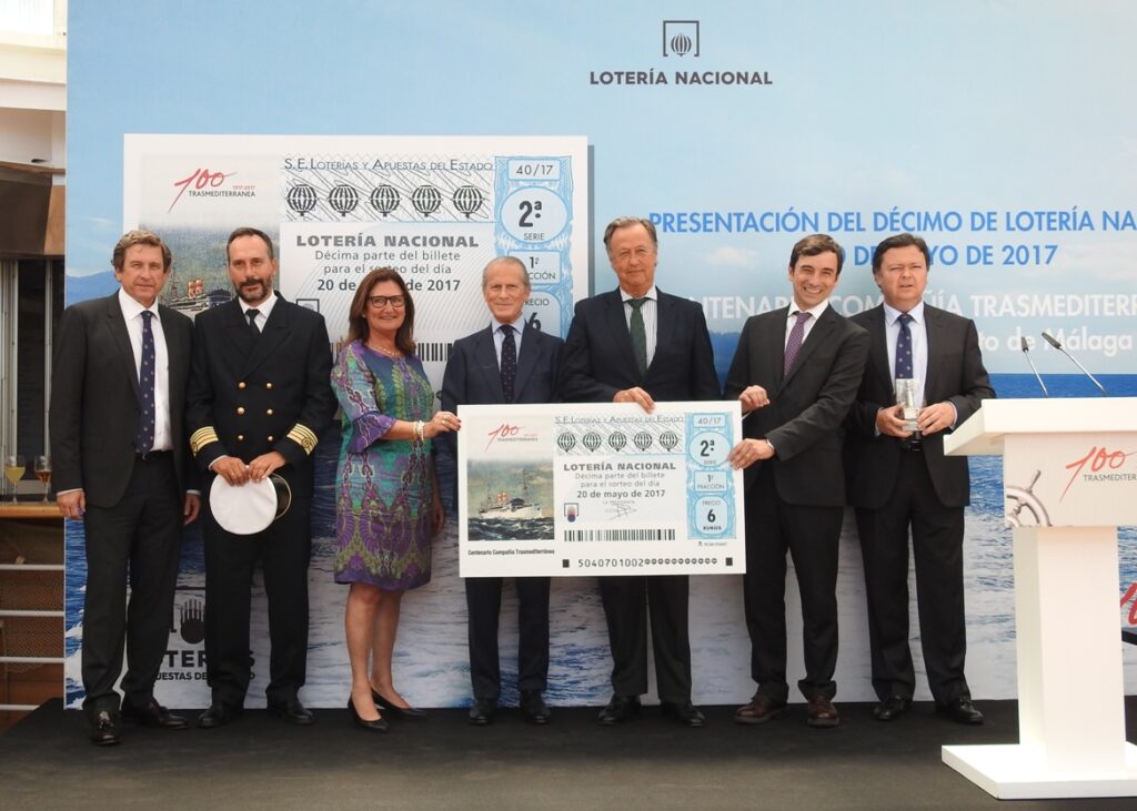 Trasmediterránea reparte suerte en su Centenario