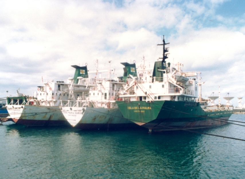 La breve etapa del buque “Isla de La Palma” (1989-1991)