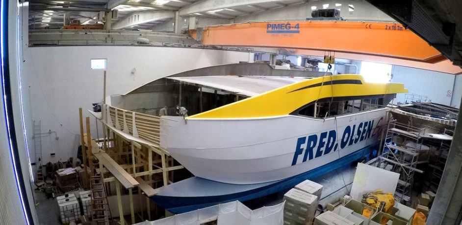El nuevo catamarán “Benchi Express” perfila detalles