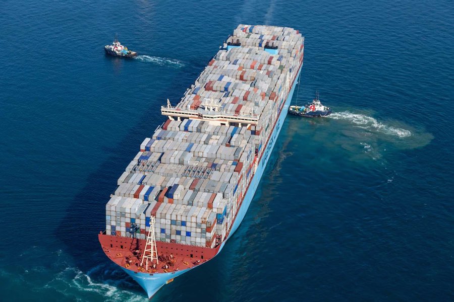 Maersk desvía el buque “Madrid Maersk” a Tánger Med
