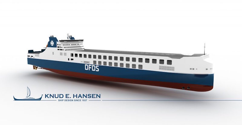 DFDS contrata dos buques rolones de 6.700 metros lineales