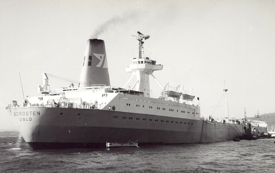 El curioso diseño del petrolero noruego «Borgsten» (1964-1973)