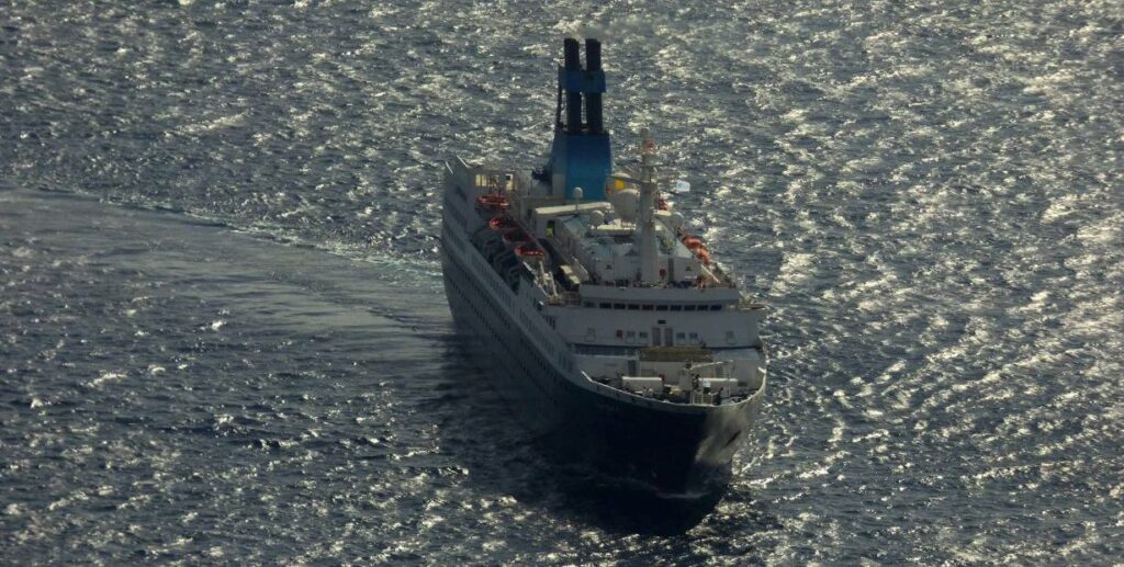 “Saga Pearl II”, un clásico en el turismo marítimo de La Palma