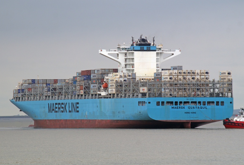 “Maersk Guayaquil”, mañana en Tenerife, a realizar 1.300 movimientos