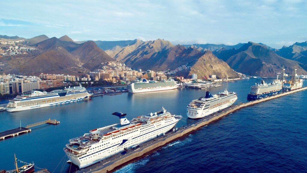 Más cruceristas en Tenerife, en noviembre de 2017