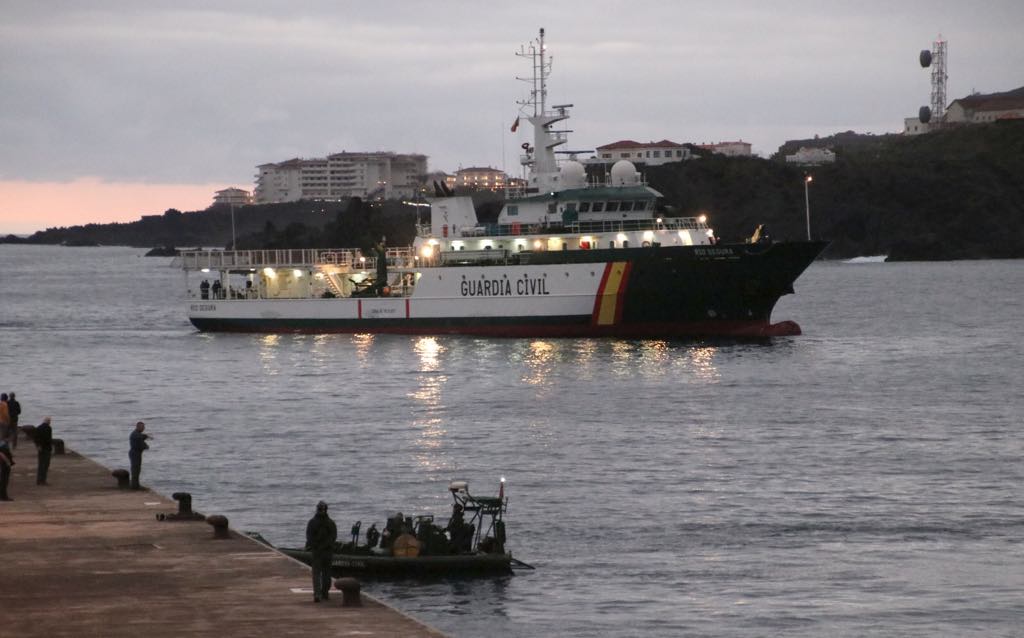 El patrullero del SEMAR “Río Segura”, en La Palma