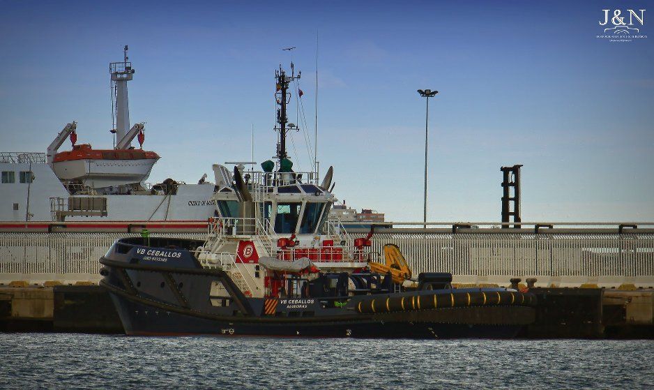 Boluda posiciona el remolcador “VB Ceballos” en Algeciras