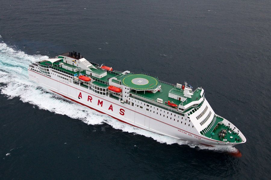 Barreras anuncia un nuevo ferry para Naviera Armas