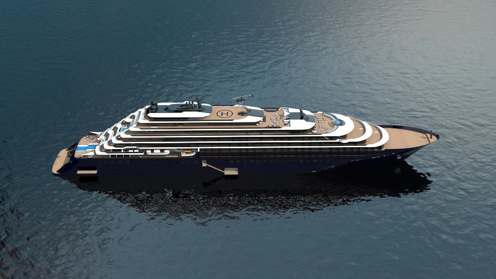 Barreras estrena 2018 con la quilla del buque de Ritz Carlton
