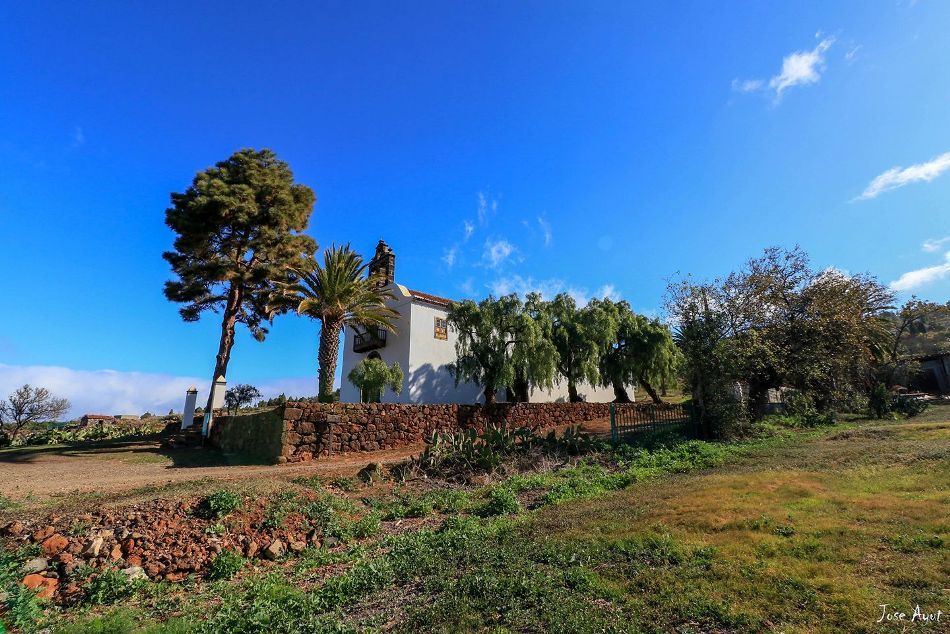 La antigua iglesia de San Mauro, en Puntagorda
