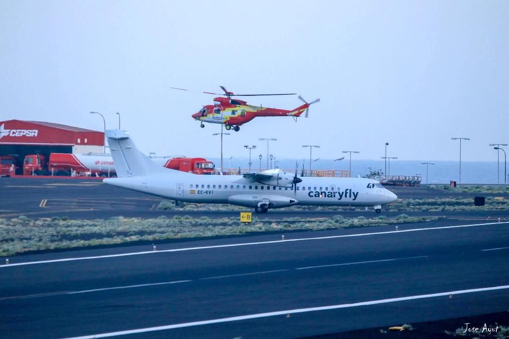 Críticas a pilotos de Canaryfly en la línea Madrid-Hondarribia