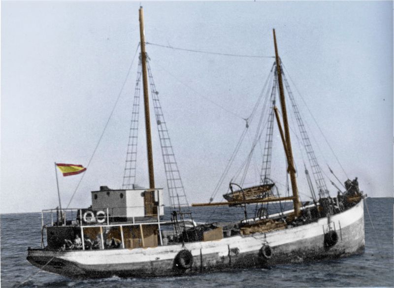 Memoria del “Astelena”, primer motovelero de Antonio Armas