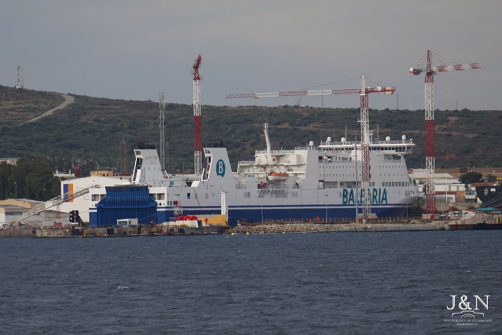 El ferry “Rosalind Franklin”, a la línea Barcelona-Palma