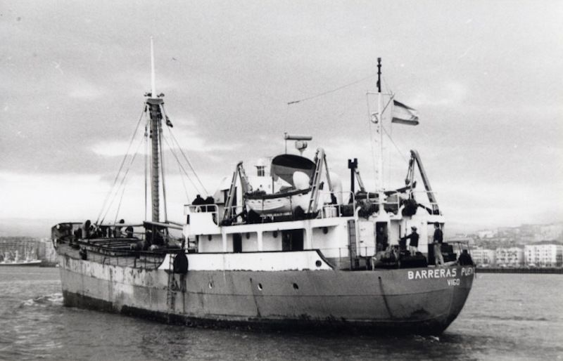 La vida marinera del buque «Barreras Puente» (1959-1981)