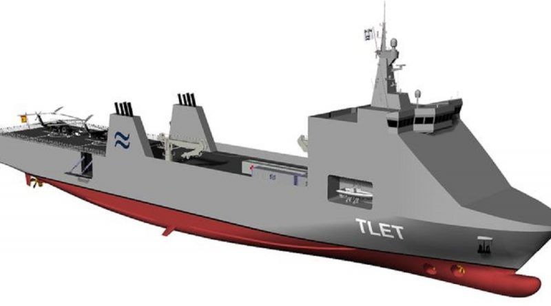 Navantia tiene muy avanzado el proyecto del buque TLET