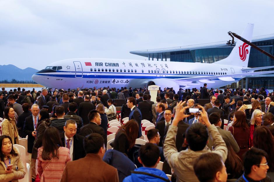 Boeing fabrica su primer B-737 Max “made in China”