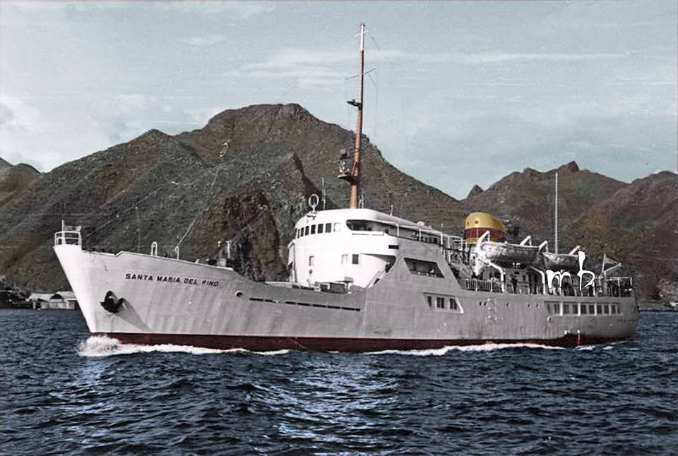 “Santa María del Pino” (1963-1980), el primer “pelícano”