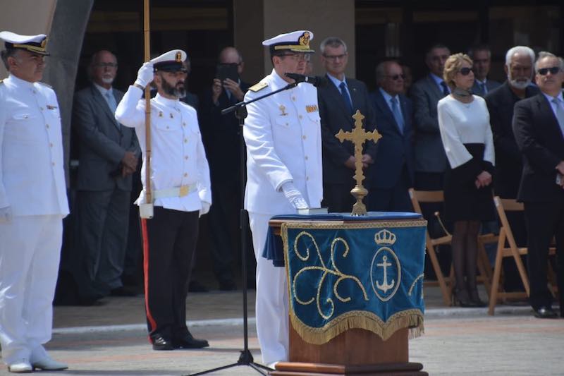 Pedro L. de la Puente, nuevo almirante del Mando Naval de Canarias
