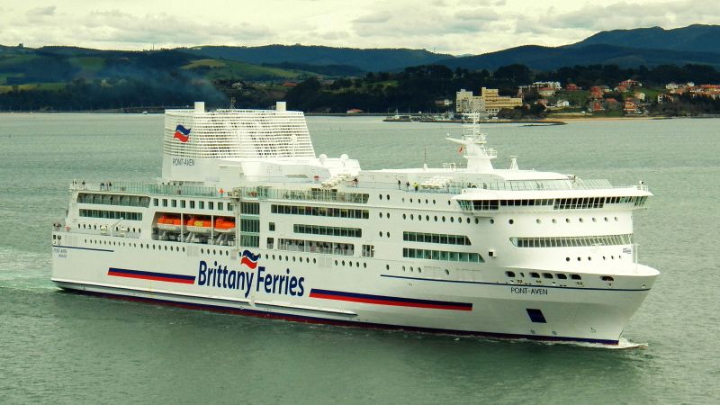 Incendio en la sala de máquinas del ferry “Pont Aven”
