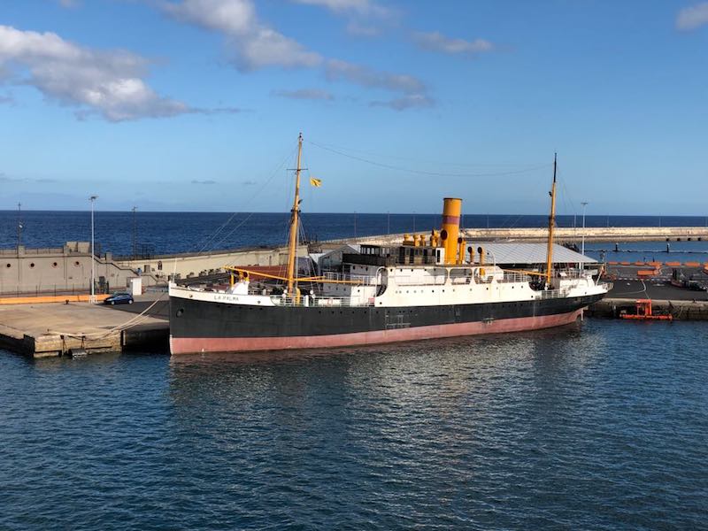 Tenerife Shipyards colabora en la restauración del vapor “La Palma”