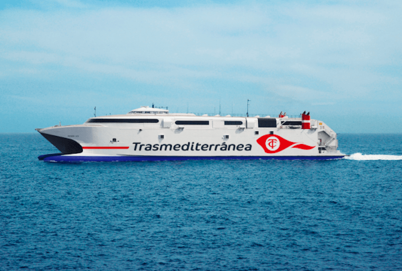 Alta velocidad en verano en la línea Gandia-Ibiza-Palma