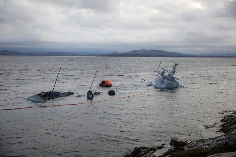 La fregata norvegese “Helge Ingstad” sarà demolita