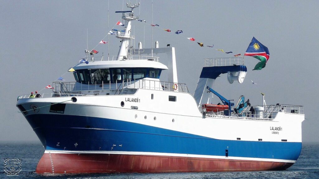 Nueva Pescanova recibe el buque pesquero “Lalandii I”