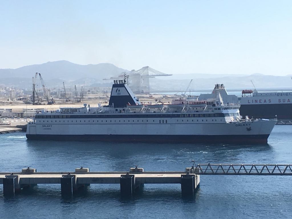 El ferry “Galaxy”, refuerzo de Inter Shipping en la OPE 2019