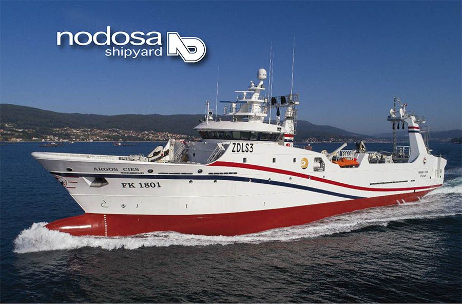 El pesquero congelador “Argos Cíes”, buque del año 2018