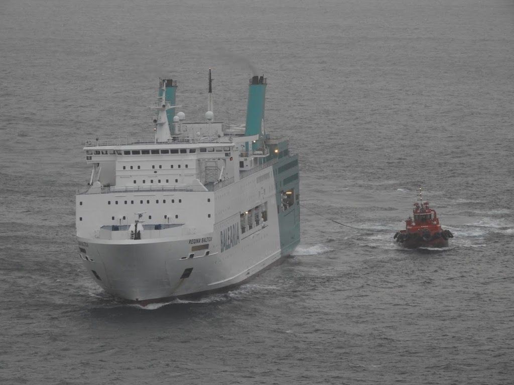 Un incendio deja fuera de servicio al ferry “Regina Báltica”
