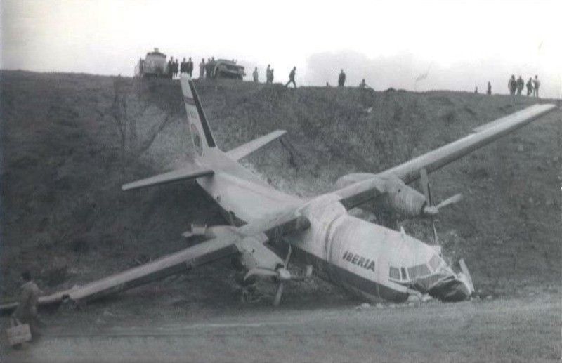 Sucedió hace 50 años en el primer aeropuerto de La Palma