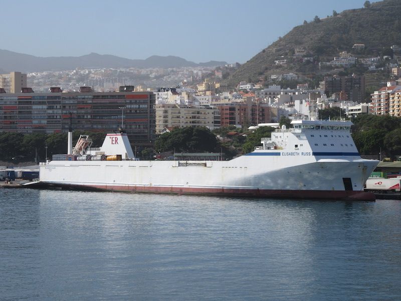 El rolón “Elisabeth Russ”, a la línea de Tánger Med