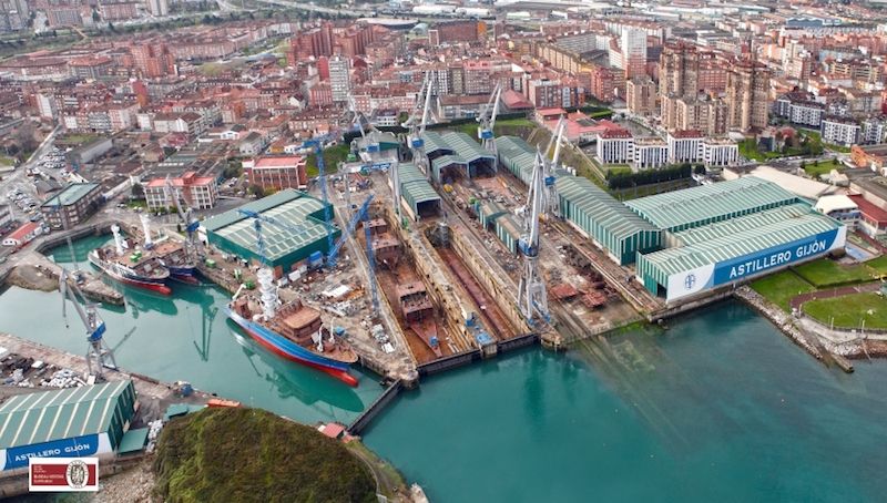 Armón Gijón recibirá en junio el casco contratado en Turquía