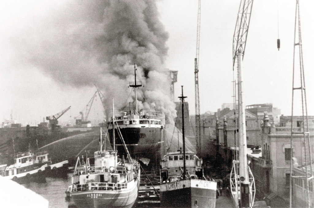 El barco que no llegó a navegar como “Isla de Cabrera”