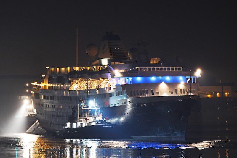 El veterano “Astoria”, preparado para regresar a Portugal