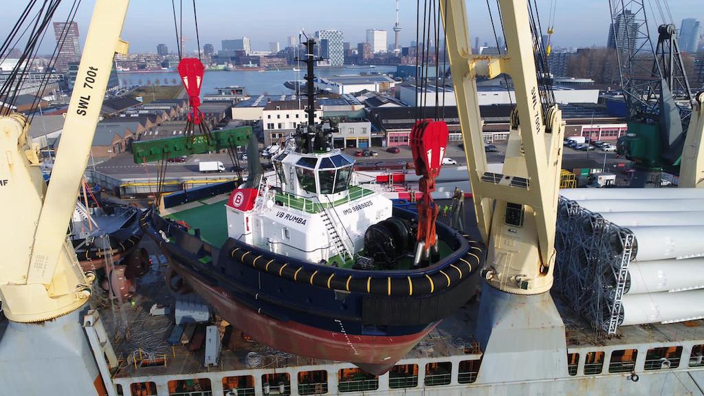 Dos remolcadores de Boluda para el puerto de Zeebrugge