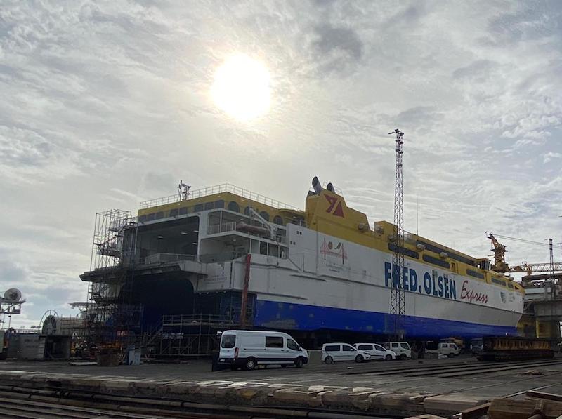 Fred. Olsen restablecerá el segundo viaje diario a La Palma