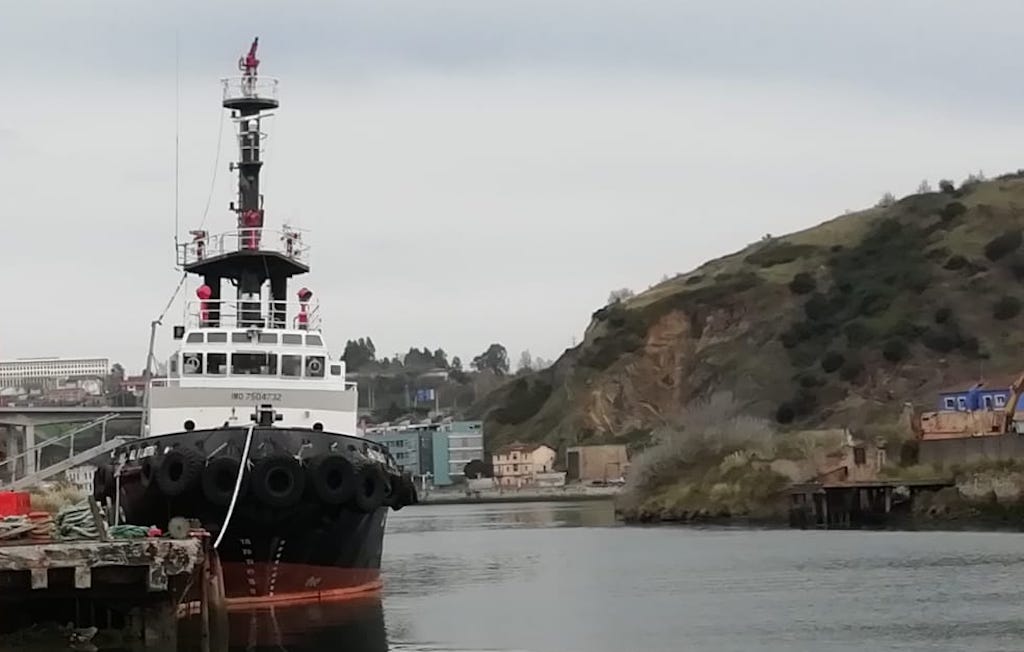 Desguace del remolcador “Ibaizábal Cuatro”