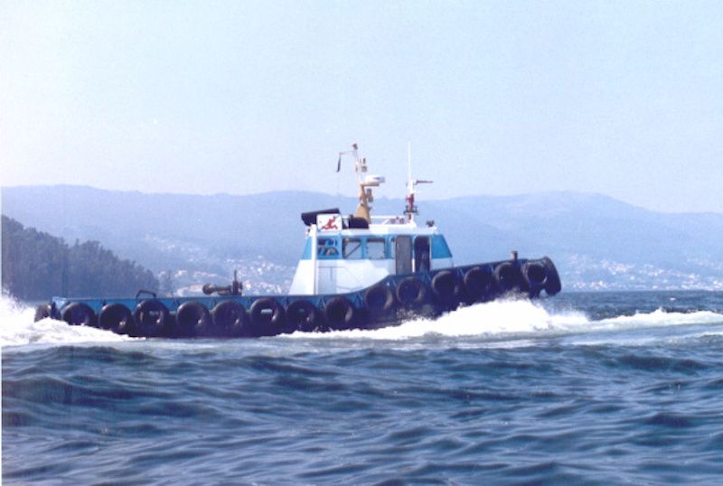 Un tripulante muerto tras el vuelco del remolcador “Gaviota”