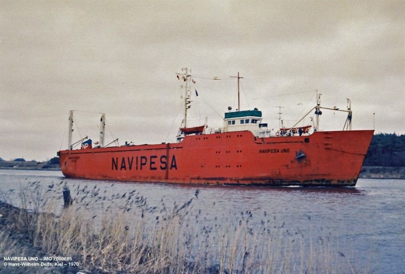 Medio siglo de existencia del buque rolón “Navipesa Uno”