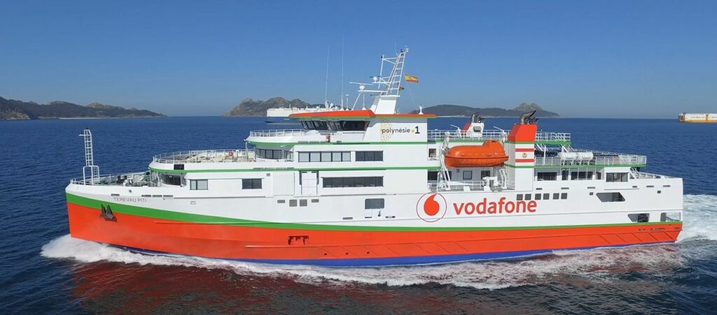 El ferry “Terevau Piti”, de Vigo a Tahití en 35 días de viaje