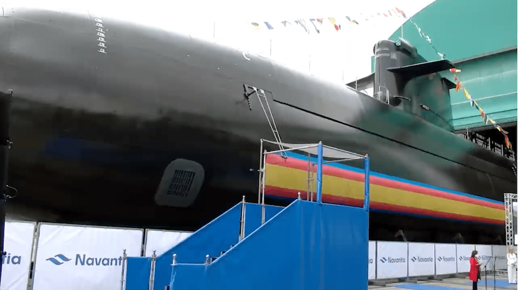 La ministra de Defensa, en su intervención