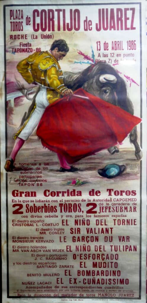Una corrida de toros como despedida de Cartagena (1986)