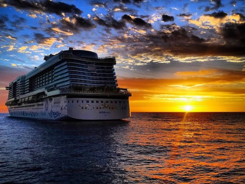 Desde hace un año, Aida Cruises amanece cada día en Tenerife