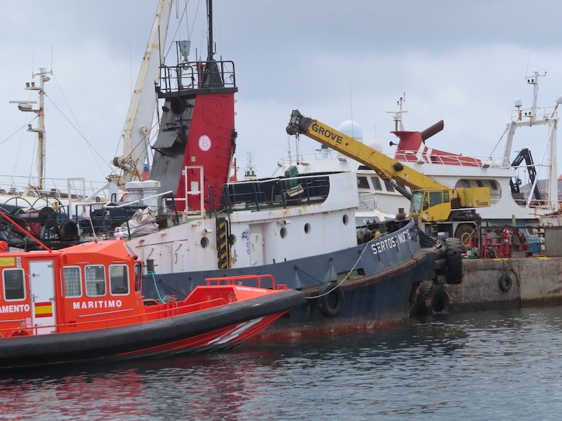 Turno para el desguace del remolcador “Sertosa Nueve”