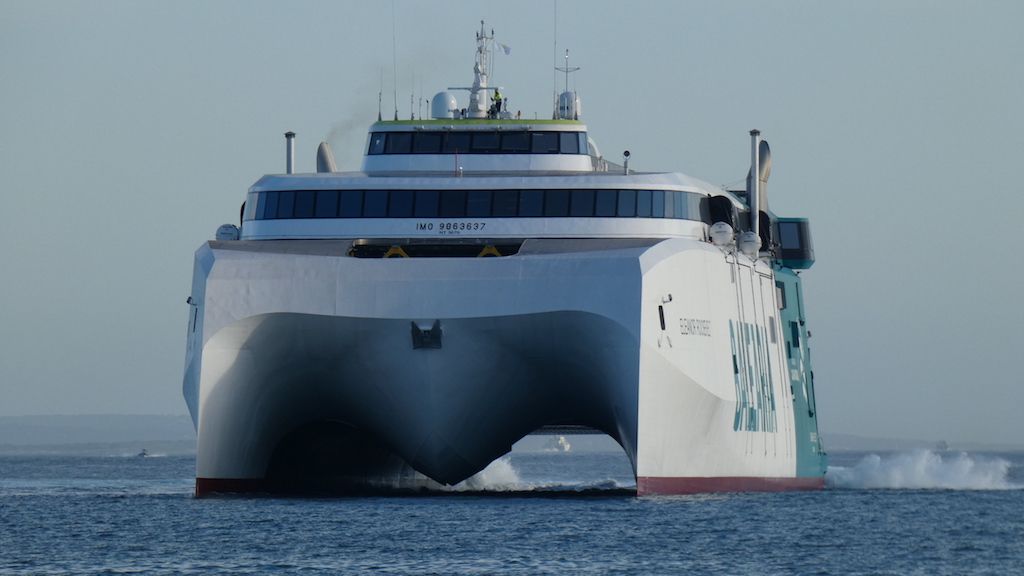 Denia-Ibiza-Palma estrena el catamarán “Eleanor Roosevelt”